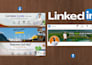 design a professional linkedin banner, cover, and header
